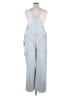 Wild Fable 100% Cotton Blue Overalls Size XL - photo 2