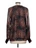 Roan + Ryan 100% Polyester Brown Long Sleeve T-Shirt Size L - photo 2