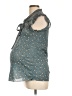 Robin's Nest Teal Sleeveless Blouse Size Lg Maternity - photo 5