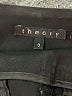 Theory Solid Black Formal Skirt Size 0 - photo 4