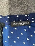 Cha Cha Vente 100% Polyester Polka Dots Blue Long Sleeve Blouse Size XL - photo 7
