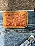 Levi's Blue Denim Shorts Size 33 waist - photo 3
