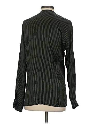 Escada by Margaretha Ley Long Sleeve Silk Top (view 2)