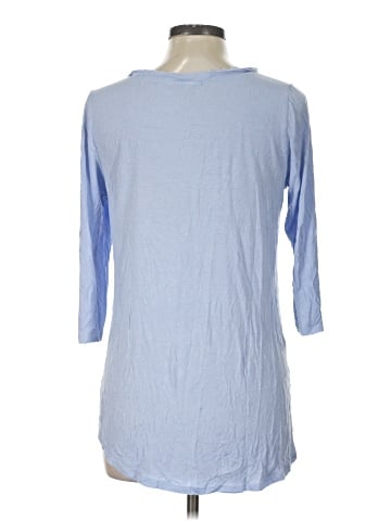 Bordeaux 3/4 Sleeve T-Shirt (view 2)