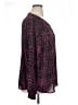 Apt. 9 100% Polyester Burgundy Long Sleeve Blouse Size XL - photo 4