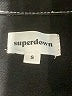 Superdown 100% Cotton Black Denim Jacket Size S - photo 6