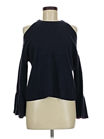 Knitted & Knotted Pullover Sweater (view 1)