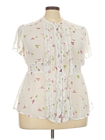 Torrid Short Sleeve Blouse (view 1)