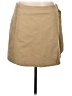 Gap Solid Tan Casual Skirt Size Lg Petite - photo 1