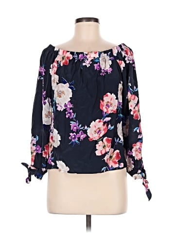 Yumi Kim 3/4 Sleeve Silk Top (view 1)