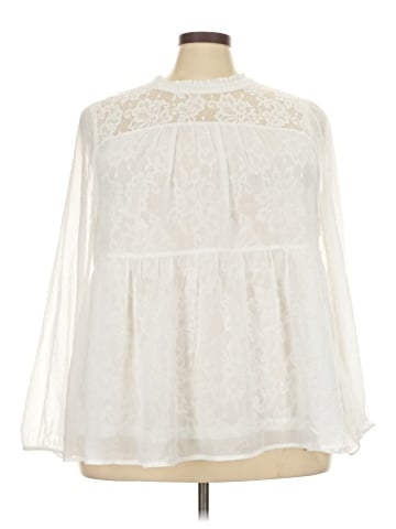 Torrid Long Sleeve Blouse (view 1)