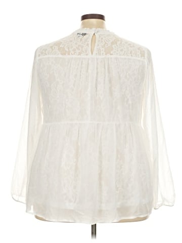 Torrid Long Sleeve Blouse (view 2)