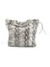 Trina 100% Leather Animal Print Gray Tote One size - photo 1