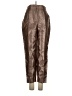 Zara Basic Metallic Brown Casual Pants Size XS - photo 1
