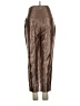 Zara Basic Metallic Brown Casual Pants Size XS - photo 2