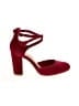 Assorted Brands Burgundy Heels Size 6 - photo 1