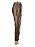 Zara Basic Metallic Brown Casual Pants Size XS - photo 4