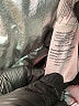 Crewcuts 100% Nylon Metallic Silver Snow Jacket Size 6 - 7 - photo 4
