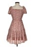 Altar'd State 100% Polyester Hearts Brown Casual Dress Size XS - photo 2