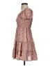Altar'd State 100% Polyester Hearts Brown Casual Dress Size XS - photo 5