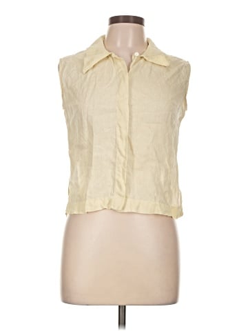 Milano Sleeveless Button-Down Shirt (view 1)