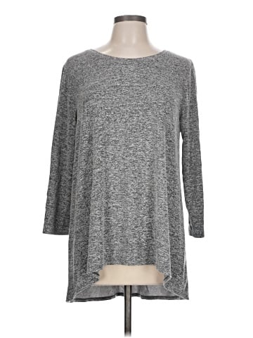 Joan Vass 3/4 Sleeve T-Shirt (view 1)