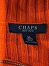 Chaps 100% Cotton Orange Pullover Sweater Size XL - photo 7
