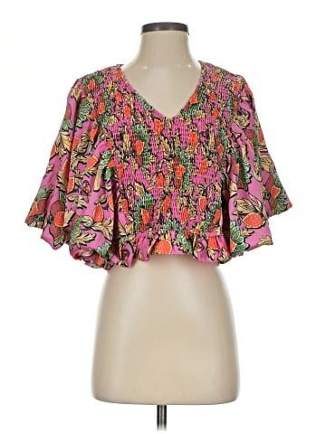 THML 3/4 Sleeve Blouse (view 1)