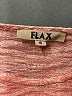 Flax 100% Linen Pink 3/4 Sleeve Top Size 6 (S) - photo 7