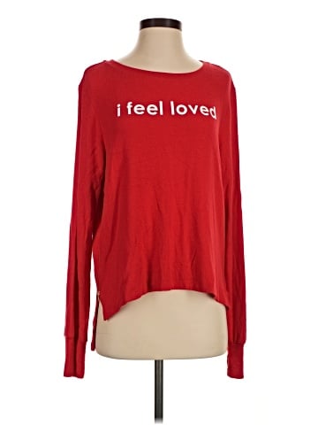 Peace Love World Long Sleeve T-Shirt (view 1)