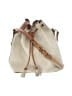 Dooney & Bourke Ivory Leather Bucket Bag One size - photo 1