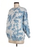 Gap - Maternity Tie-dye Blue Pullover Sweater Size Med Maternity - photo 1