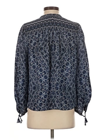 Rebecca Taylor Long Sleeve Silk Top (view 2)