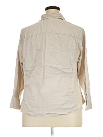 DressBarn 3/4 Sleeve Button-Down Shirt (view 2)