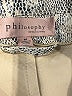 Philosophy Republic Clothing Metallic Silver Jacket Size M - photo 6