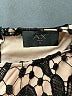 Armani Exchange Floral Tan Black Cocktail Dress Size 18 - photo 7
