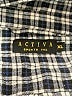 Active Checkered-gingham Blue Long Sleeve Button-Down Shirt Size XL - photo 7