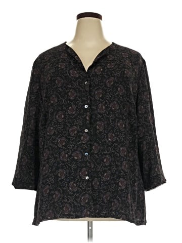 Charter Club 3/4 Sleeve Blouse (view 1)