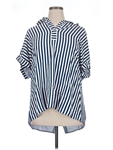 Jane and Delancey 3/4 Sleeve Button-Down Shirt (view 1)