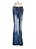 Grace Paisley Blue Jeans Size 28 waist - photo 1