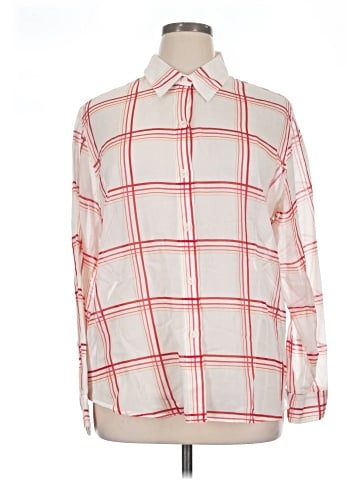 Liz Claiborne Long Sleeve Button-Down Shirt (view 1)