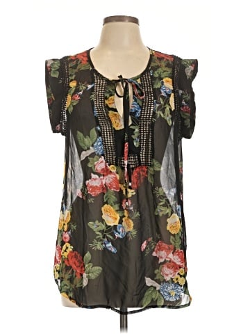 Daniel Rainn Short Sleeve Blouse (view 1)