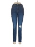 Express Hearts Blue Jeans Size 8 - photo 1