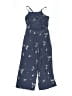 Nordstrom 100% Rayon Blue Overalls Size 7 - 8 - photo 2