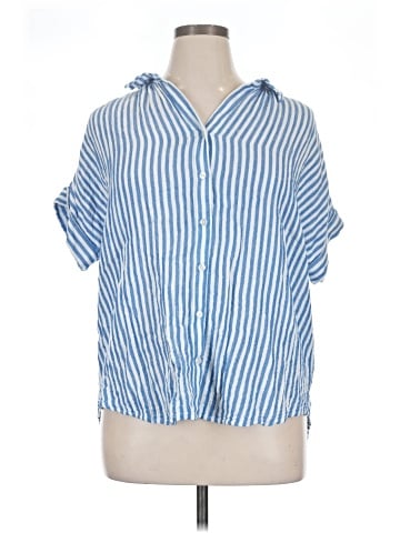 Caslon Short Sleeve Blouse (view 1)