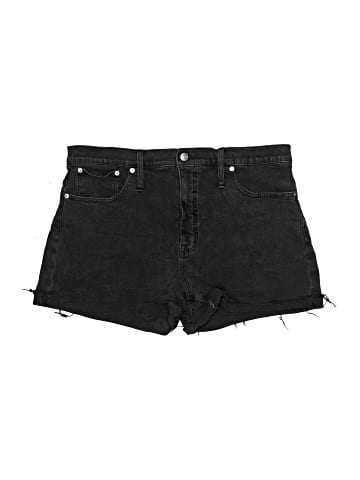 Madewell High-Rise Denim Shorts in Lunar Wash (view 1)