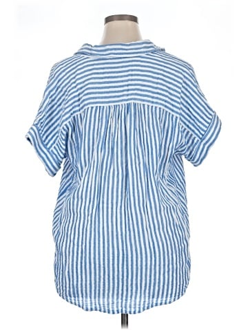 Caslon Short Sleeve Blouse (view 2)