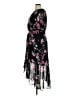 Eliza J 100% Polyester Floral Black Cocktail Dress Size 14 - photo 5