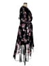 Eliza J 100% Polyester Floral Black Cocktail Dress Size 14 - photo 4