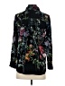 Soft Surroundings 100% Polyester Floral Black Long Sleeve Blouse Size XS (petite) - photo 2